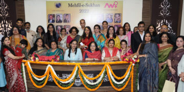 Asian Literary Society and Adventure Women India organized the Mehfil-e-Sukhan Mushaira 2022 in India Islamic Cultural Center at New Delhi