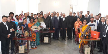 Tools to petty traders, street vendors, self-employed presented to help them regain their lost livelihoods