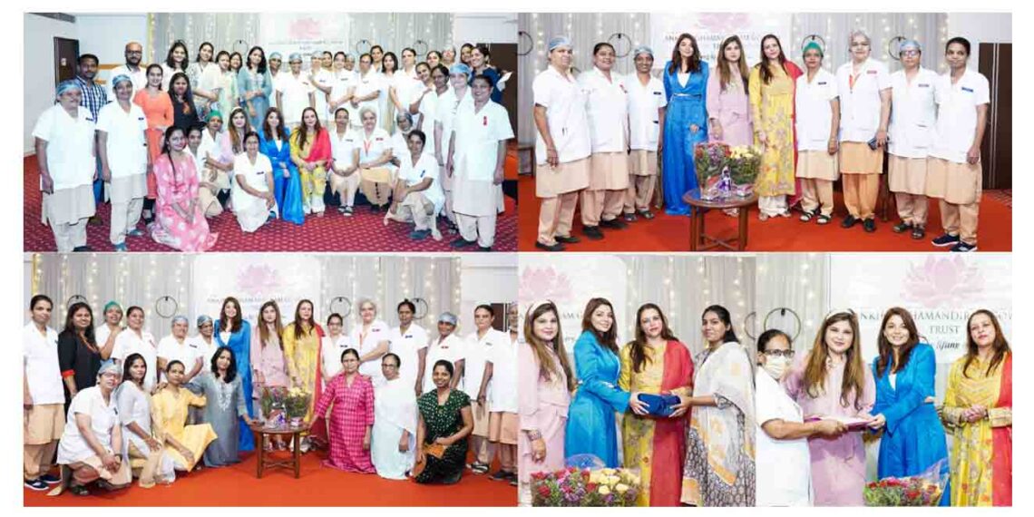 Nidarshana Gowani’s Ankibai Ghamandiram Gowani Trust felicitates Nurses on International Nurses Day