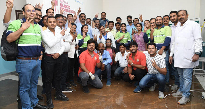 Over 1,000 people participate in BALCO’s record-breaking mega blood donation camp