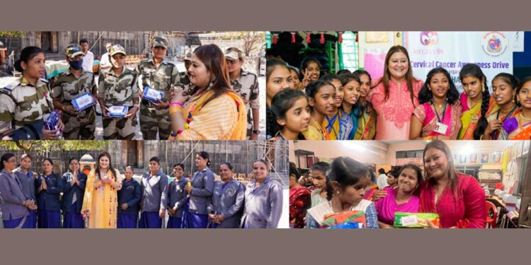 Seema Singh founder of MeghaShrey NGO's Tireless Efforts Amplify Cervical Cancer Awareness in Rural India